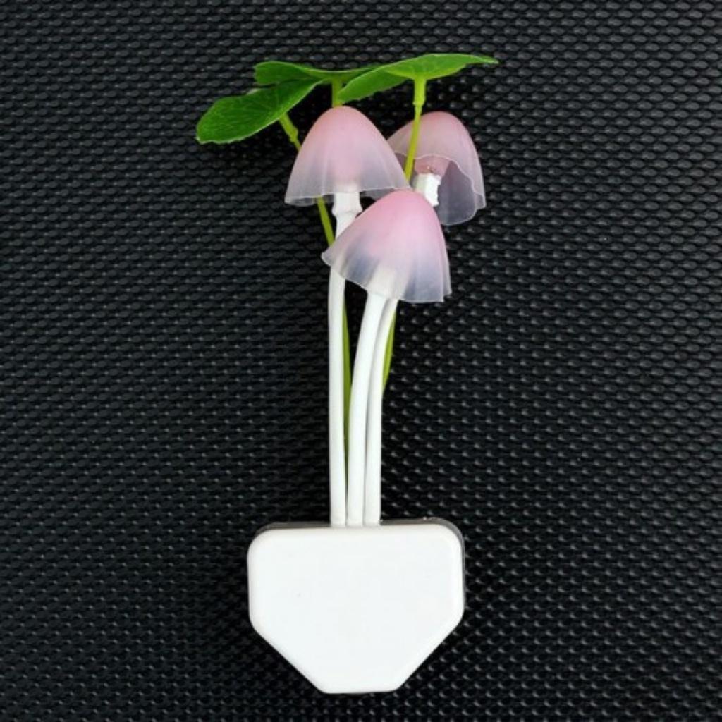 Đèn ngủ cảm ứng 220V Công Xuất 0.2W ánh sáng hình nấm tự sáng khi trời tối