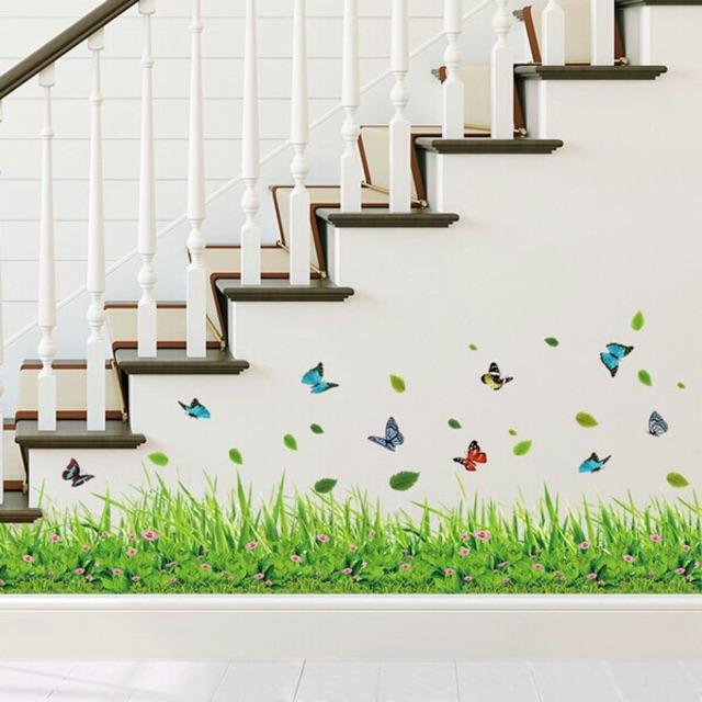 Decal dán tường Vườn hoa xinh xắn
