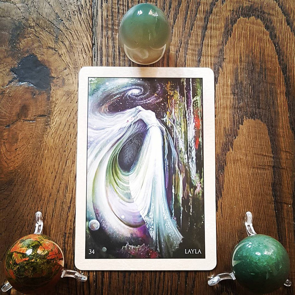 Bài Oracle Rumi Cards 44 Lá Bài Đá Thanh Tẩy