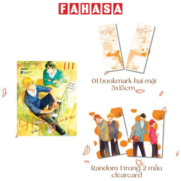 Sách - Hirano Và Kagiura - Tập 1 - Tặng Kèm Bookmark Hai Mặt + Random 1 Trong 2 Mẫu Clearcard
