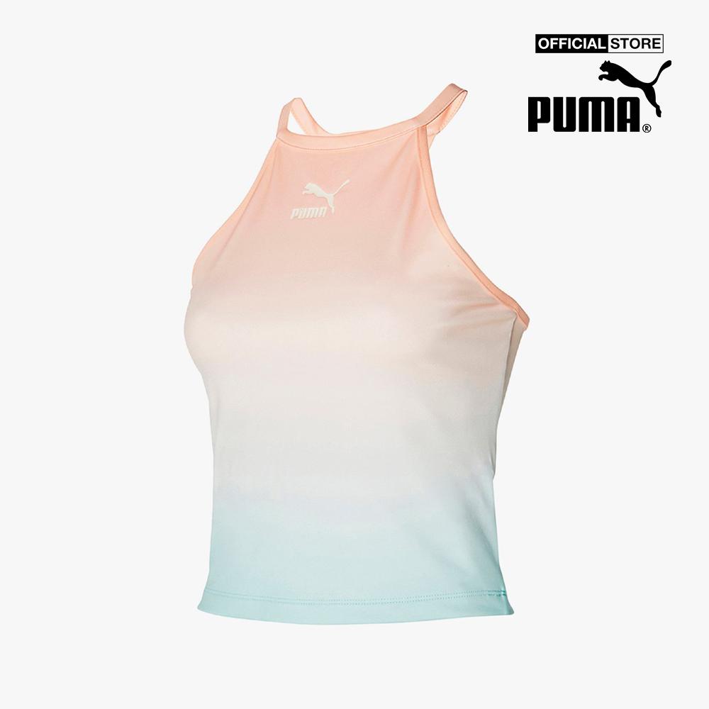 PUMA - Áo bra thể thao nữ Gloaming Printed 845841
