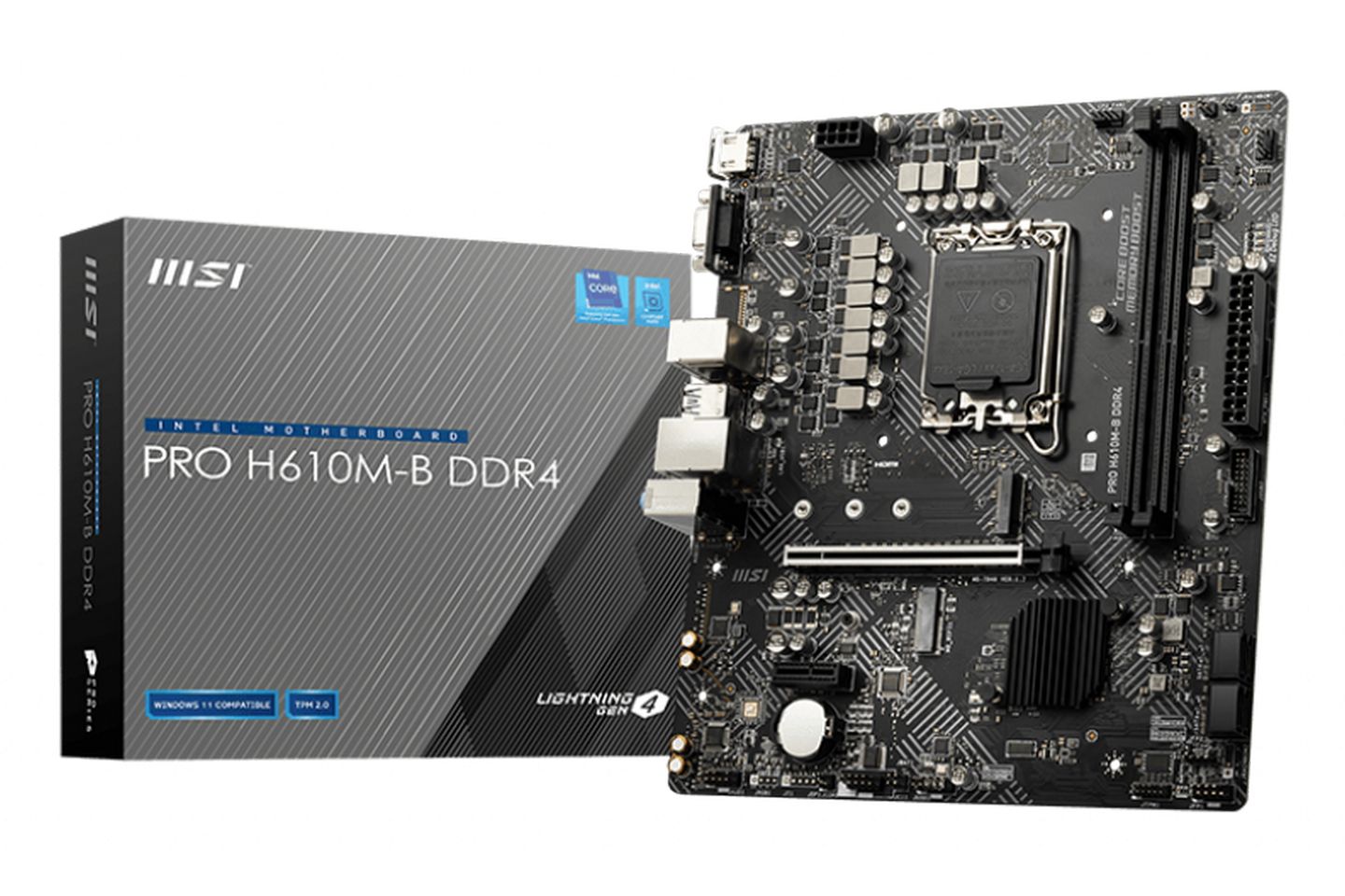 Bo Mạch Chủ MSI PRO H610M-B DDR4 - Hàng Chính Hãng