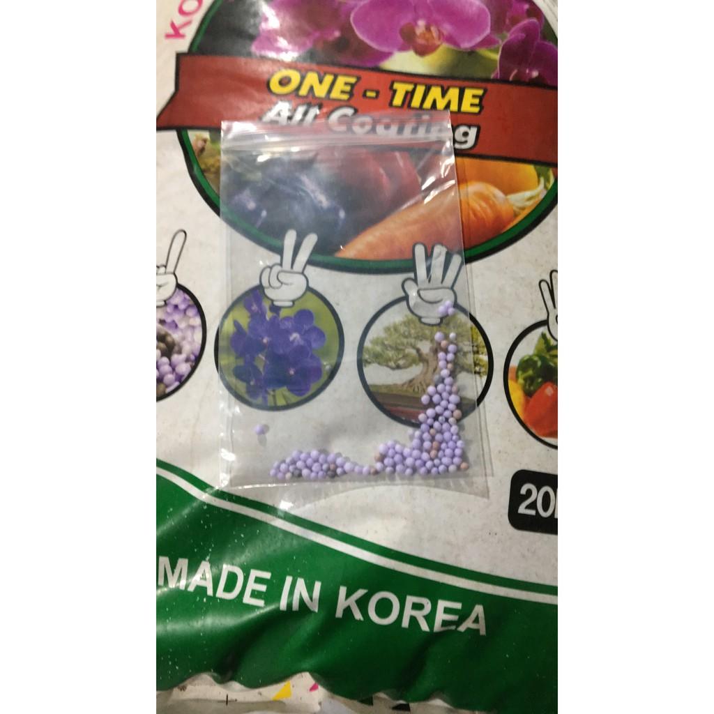 PHÂN TAN CHẬM HÀN QUỐC NPK 20-10-10 + TE gói 500gr
