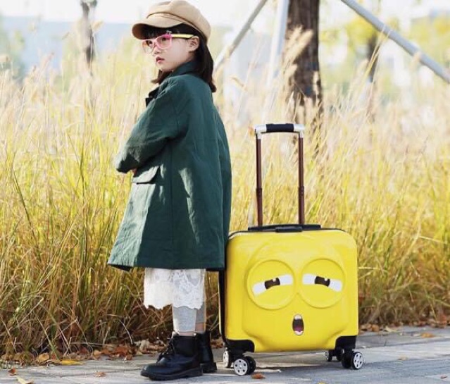 VALI MINION MẮT TO - VUÔNG