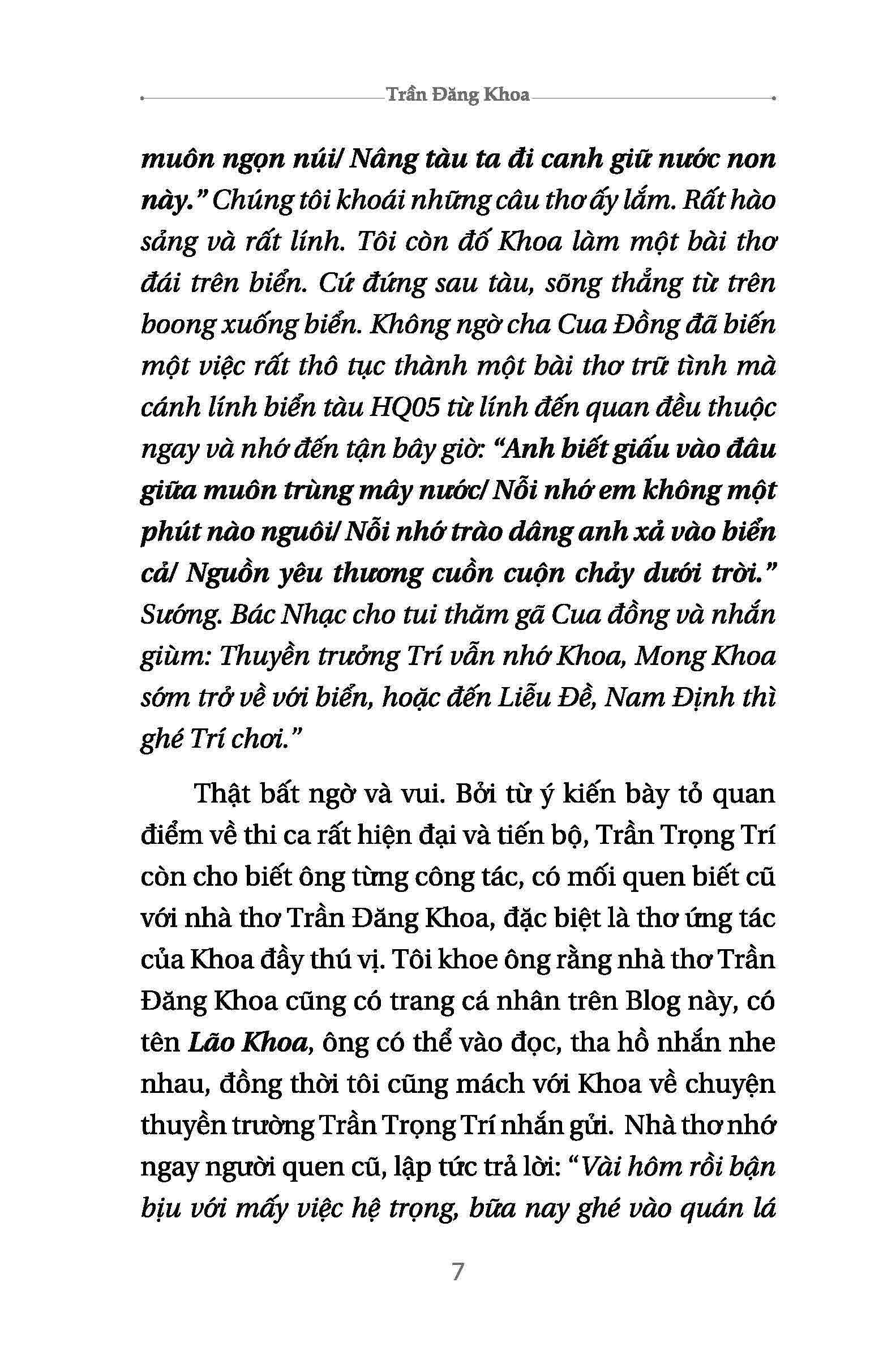 Đảo Chìm - Trần Đăng Khoa (Bìa Mềm)
