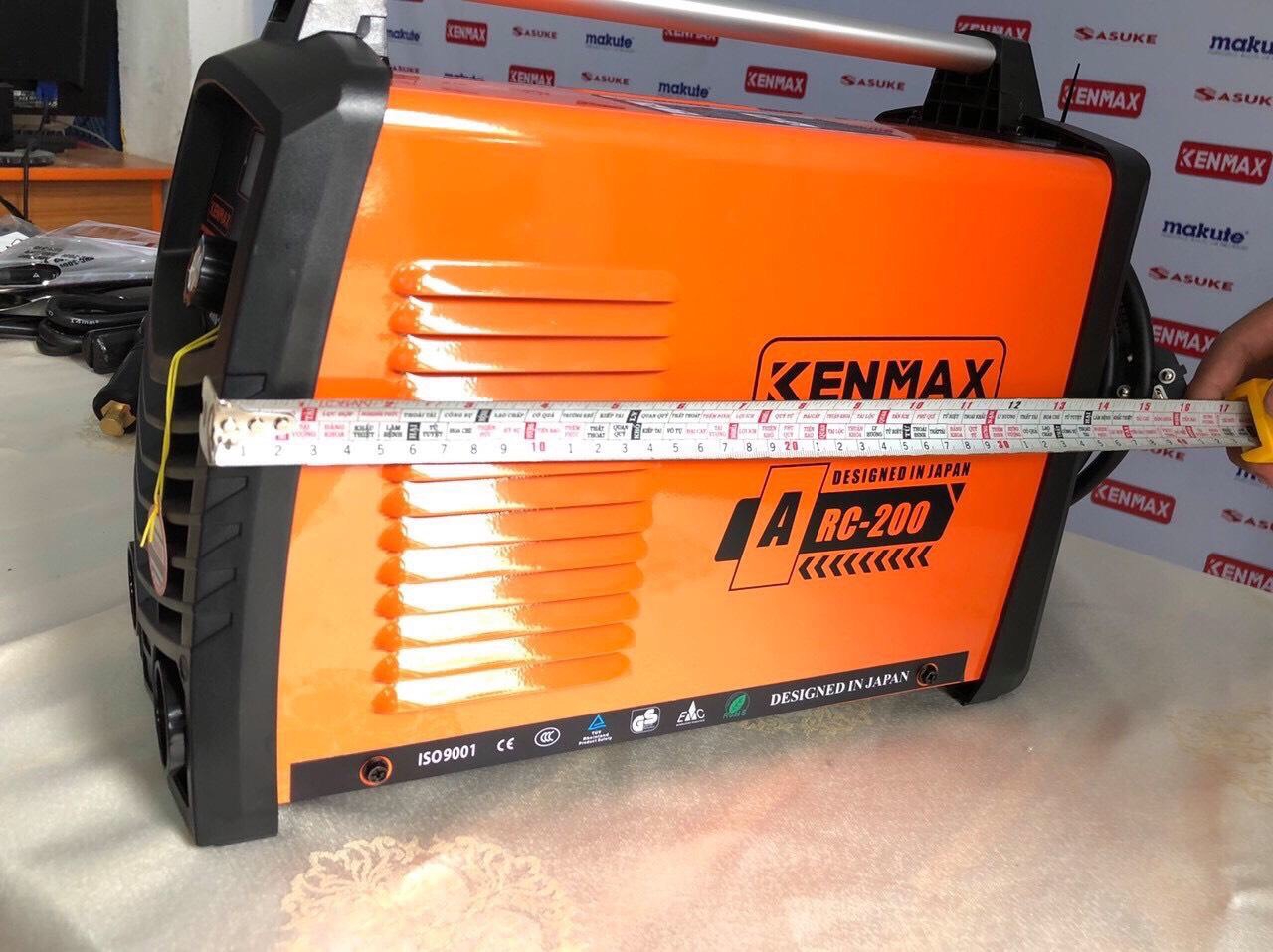 MÁY HÀN ĐIỆN TỬ KENMAX ARC-200 XÁC LỚN, CÔNG NGHỆ NHẬT BẢN, HIỆU QUẢ CAO KHI HÀN QUE 3,2 MM