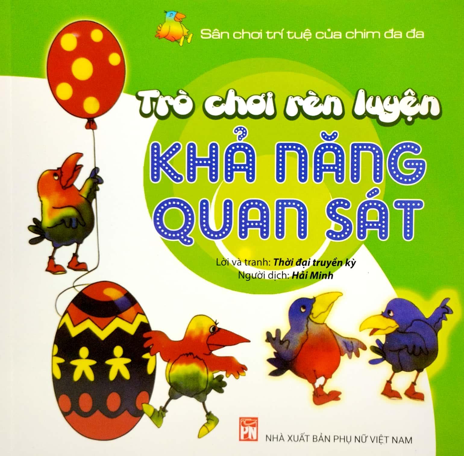 Sân Chơi Trí Tuệ Của Chim Đa Đa - Trò Chơi Rèn Luyện Khả Năng Quan Sát