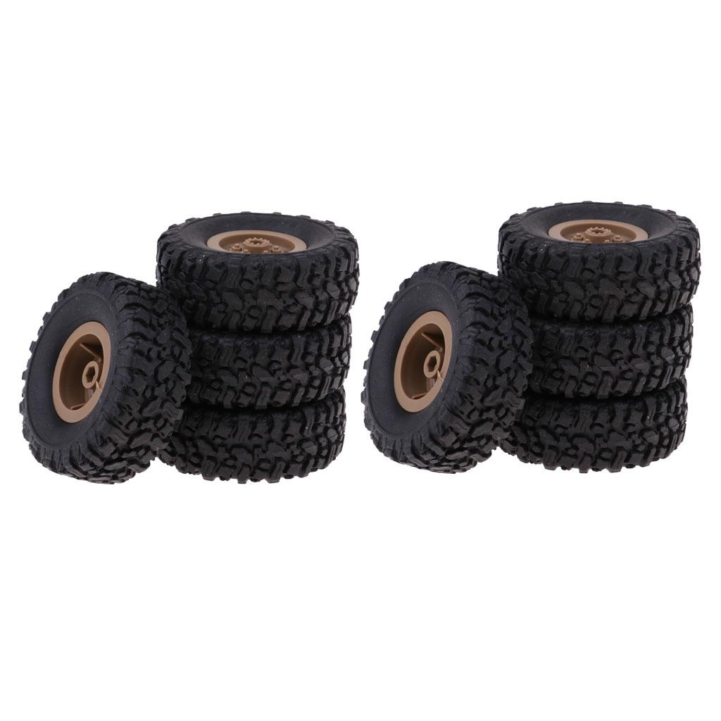8x Lốp Xe Lốp cho RC 1:16 Leo Núi WPL B-1/B-24/C-14/C-24/B-16 Xe Tải