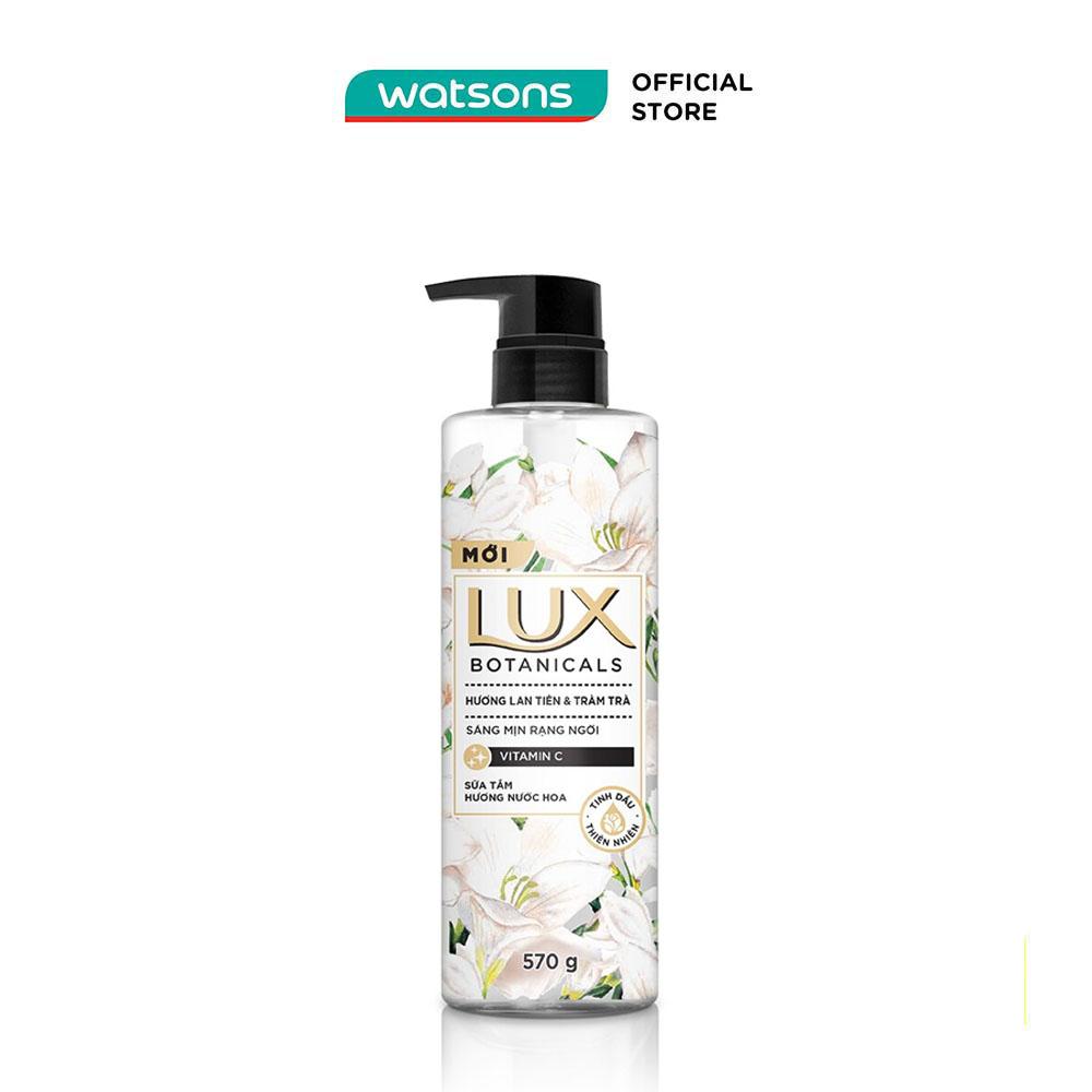 Sữa Tắm Lux Botanicals Hương Lan Tiên &amp; Tràm Trà 570g (562ml)