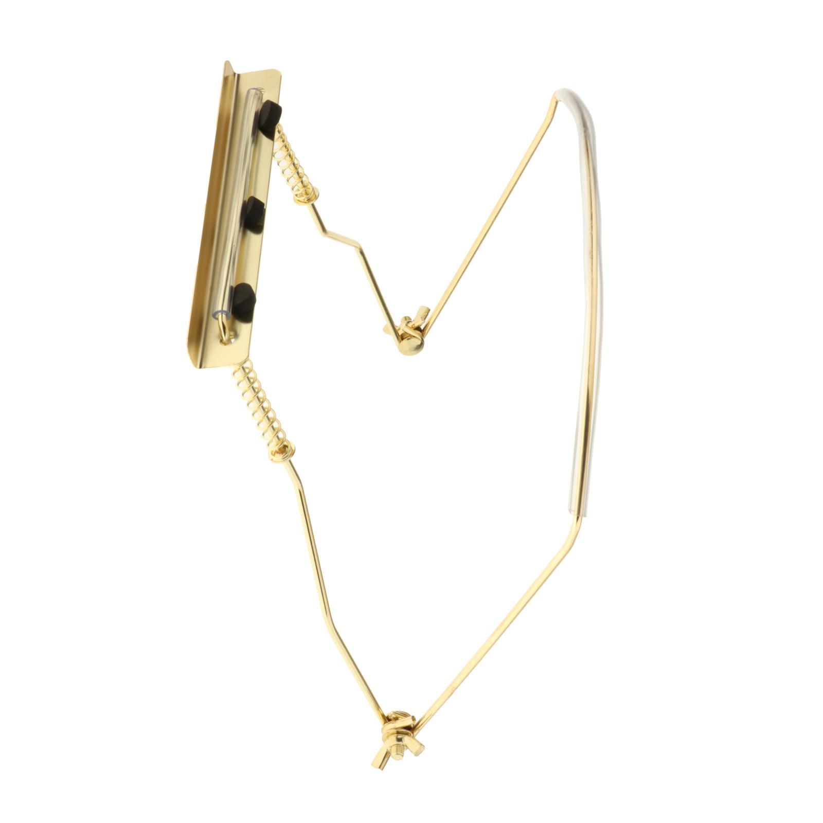 Harmonica Holder 10 Holes 24 Holes Harmonica Holder Neck Hands Free with Anti-Scratch Felt Pads to Protector Harmonica