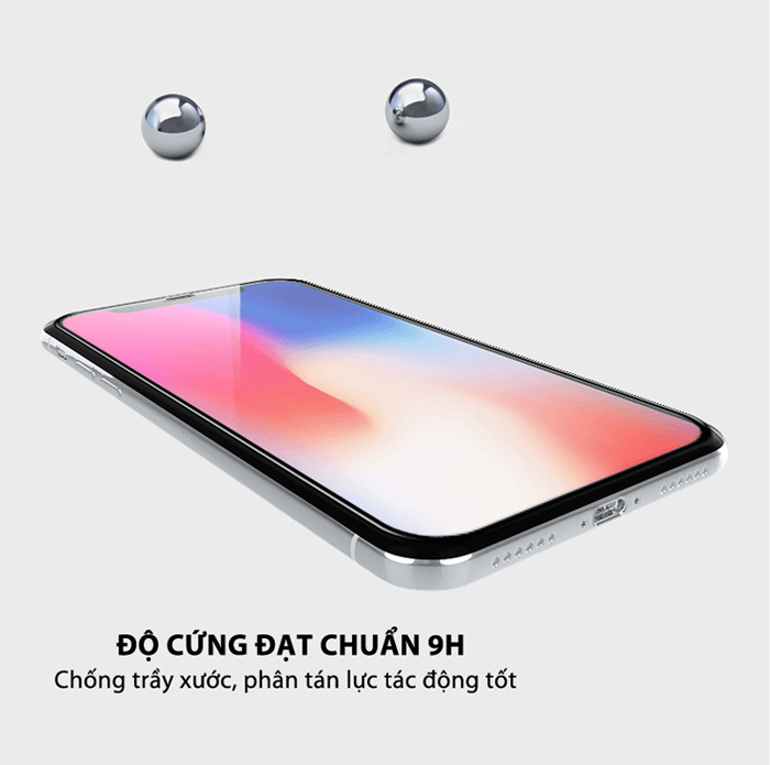 Dán cường lực iPhone 11 Pro Full 3D MIPOW KING BULL - hàng chính hãng