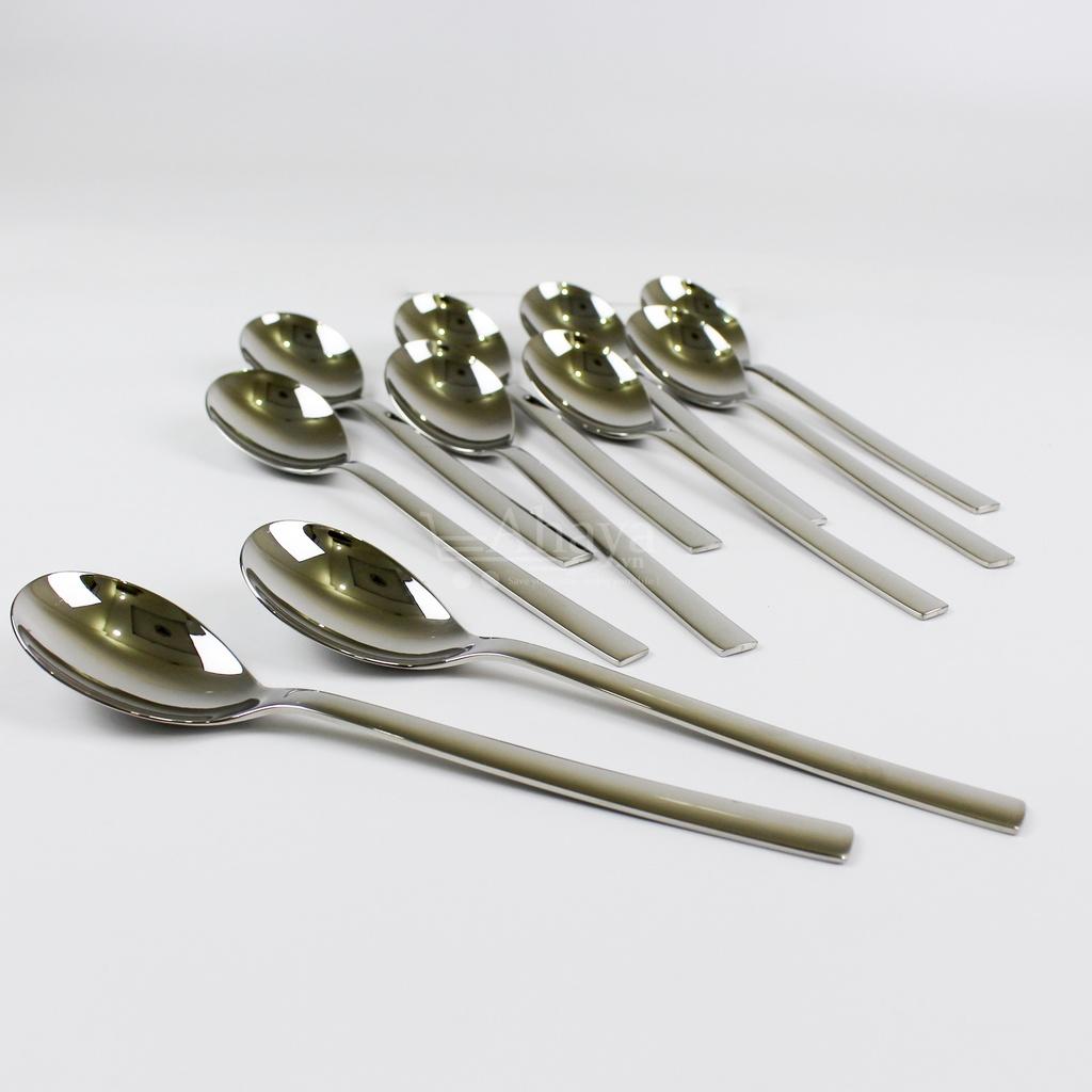 Bộ 10 muỗng inox cao cấp WMF 21cm