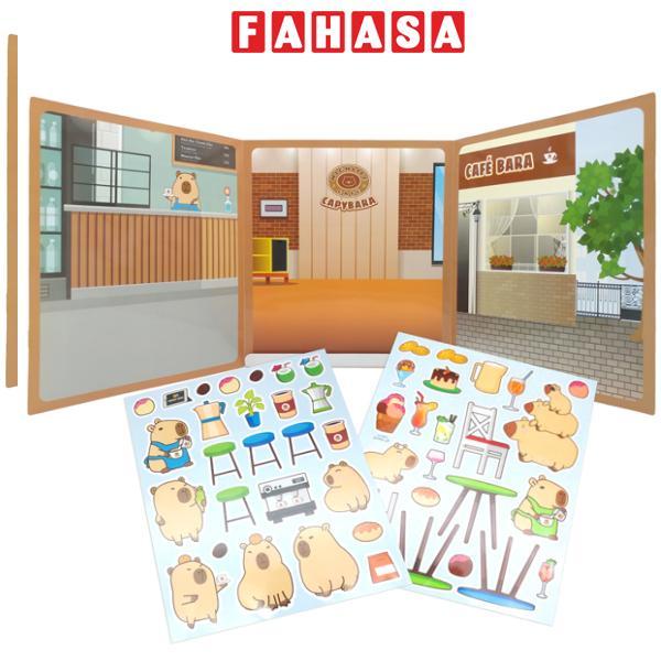 Trò Chơi Bóc Dán Tương Tác Capybara Cafe - Liên Hiệp Thành UBDTTCPBRCFHL