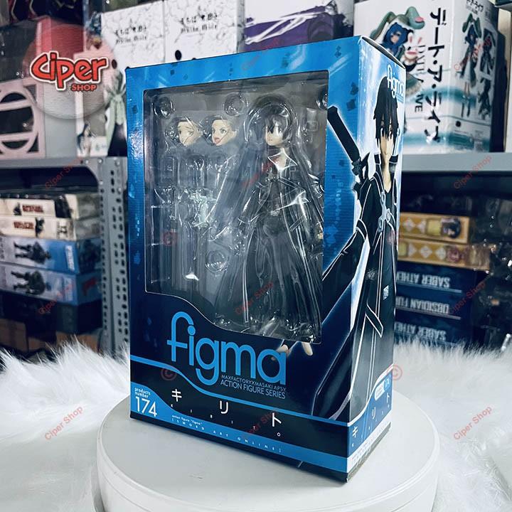 Mô hình Figma Kirito 174 - Figure Action Kirito 174 - Figure Sword Art Online