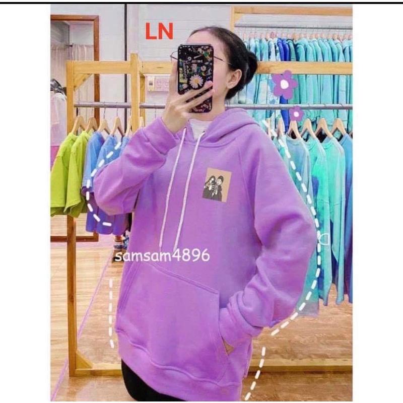 Áo hoodie logo 2 người DA6