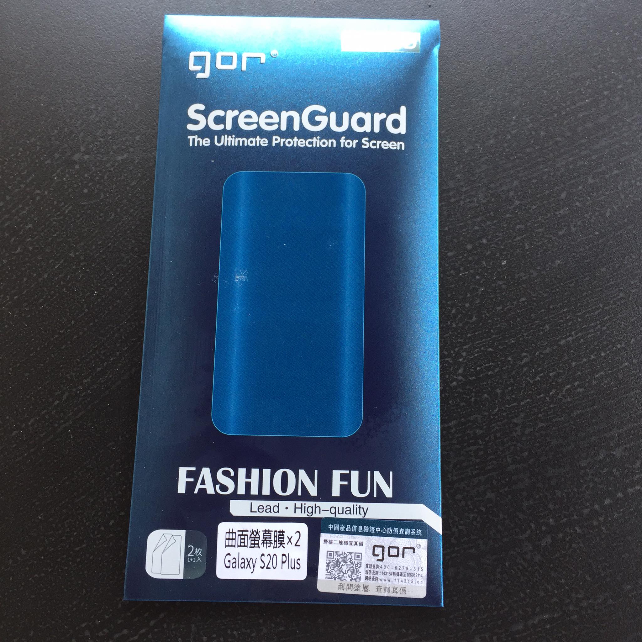 Bộ 4 miếng dán dẻo Gor Samsung S20 Plus - Hàng nhập khẩu