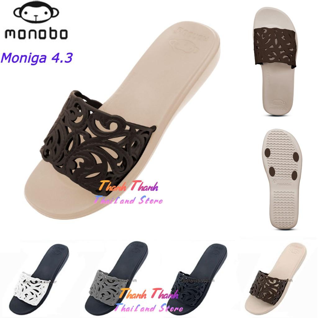 Dép nhựa quai ngang Thái Lan Siêu Nhẹ, êm Monobo - Moniga 4.3