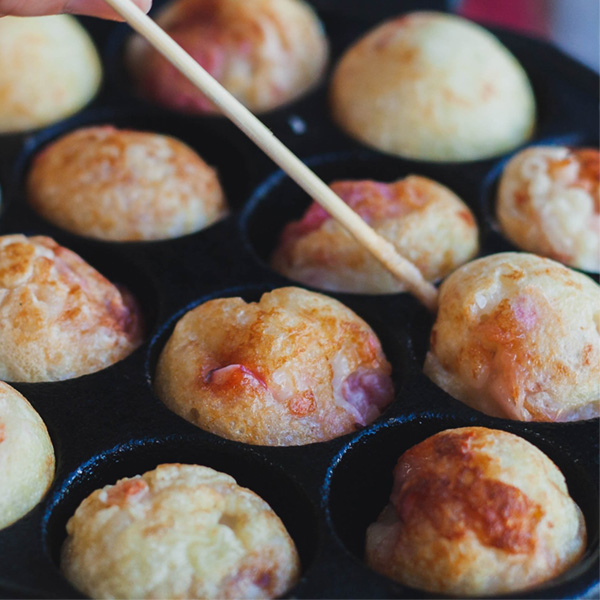 Khuôn Làm Bánh Bạch Tuộc Chống Dính 14 Lỗ Takoyaki Hàng VNCLC