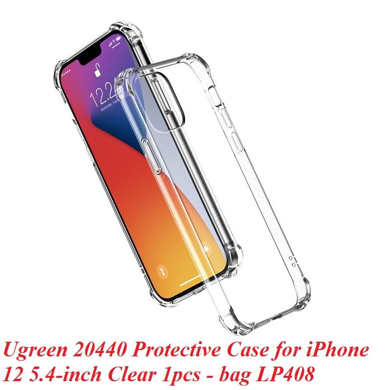 Ugreen UG20440LP408TK Iphone 12 mini 4.5inch Ốp Điện Thoại Bằng Cao Su PU Mềm Chống Sốc - HÀNG CHÍNH HÃNG