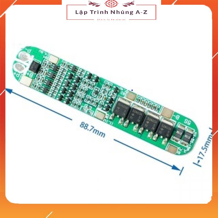 [Lập Trình Nhúng A-Z][149] Bảng Mạch Bảo Vệ Pin Lithium 5S 18.5v 21v 18650 15a 25a