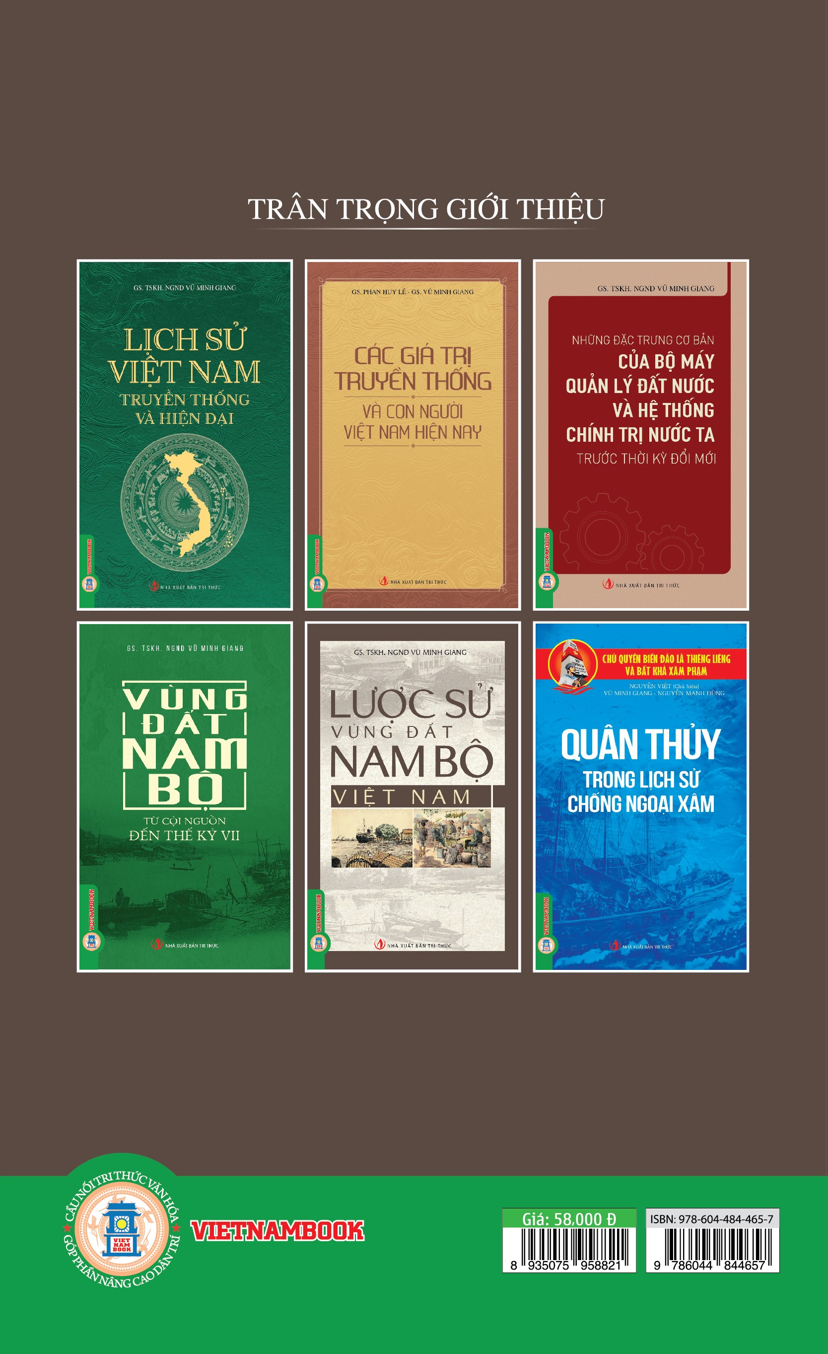 Lược Sử Vùng Đất Nam Bộ Việt Nam (Tái bản 2025)