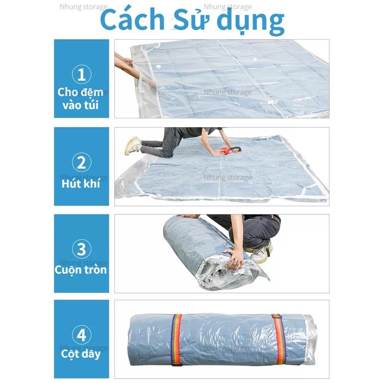 Túi Đựng Chăn Đệm Hút Chân Không Cỡ Lớn Tiện Dụng Dài 2.5m