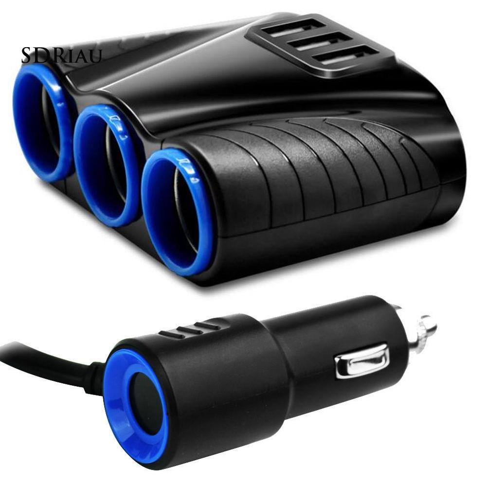 Tẩu sạc ô tô ba chiều 12-24V