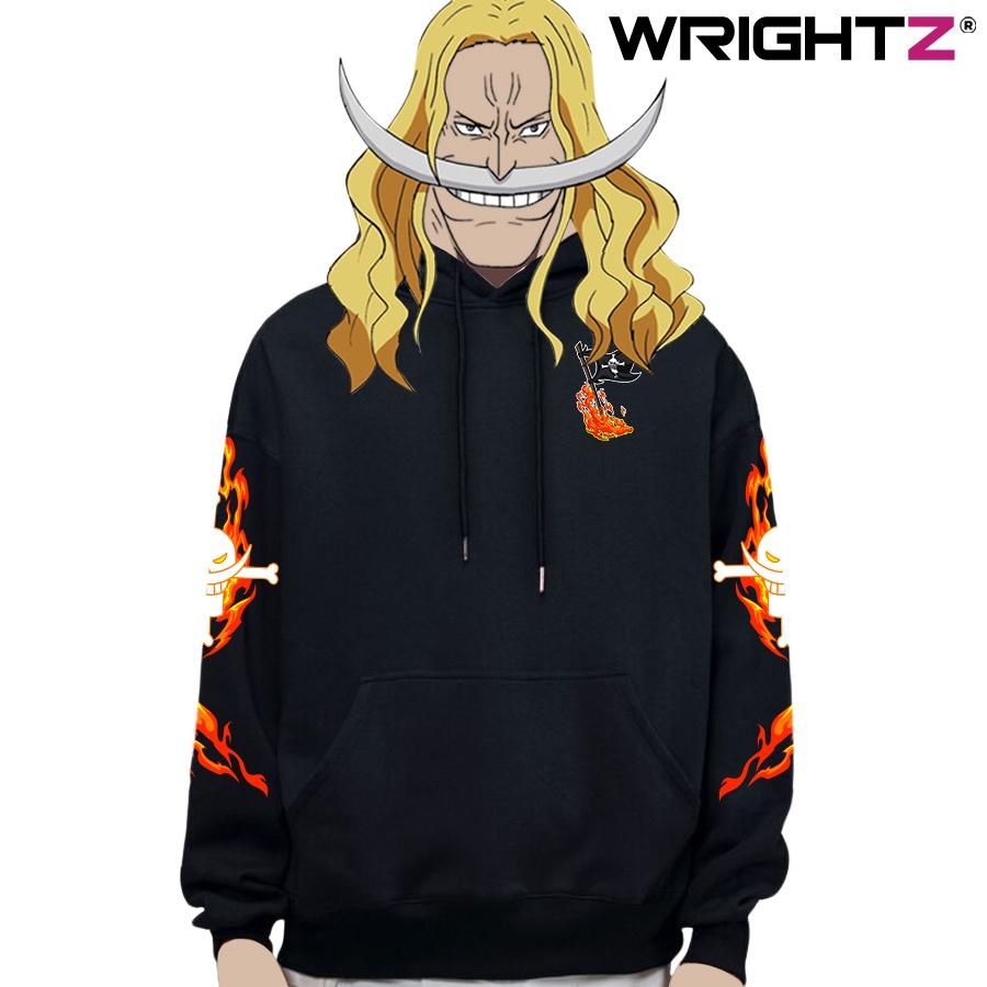 Áo hoodie anime Wrightz Râu Trắng Edward Newgate One Piece đảo hải tặc unisex oversize street wear