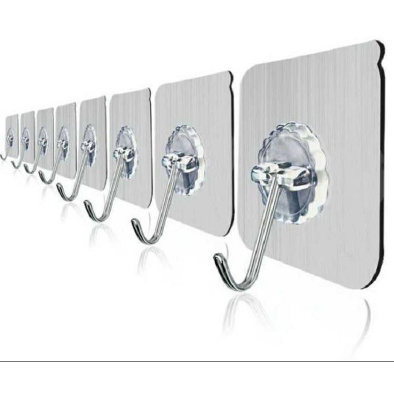 Móc dán tường chịu lực 20kg giá 1k sét 5 cái