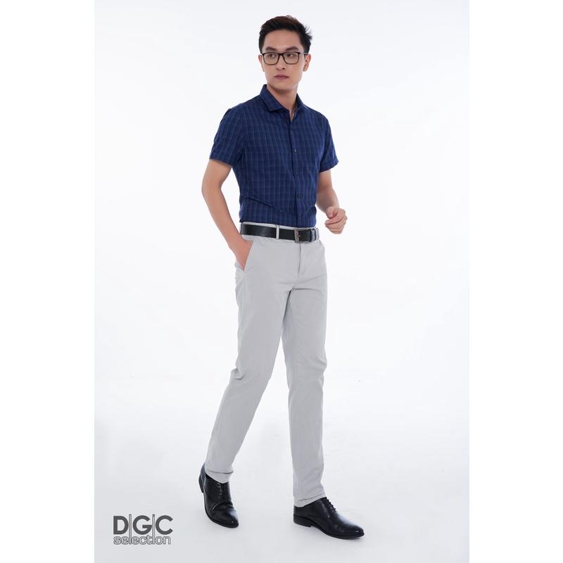 Quần Kaki nam không ly thời trang DGC dáng xuông Regular Fit SQKCB18M