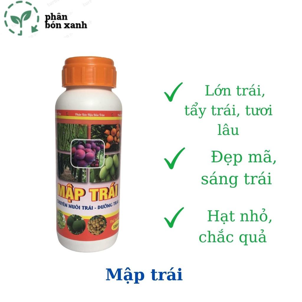 Phân bón to trái, kích quả to, tăng trưởng mạnh, mập trái, chuyên nuôi dưỡng trái, đẹp mã, chai 500ml