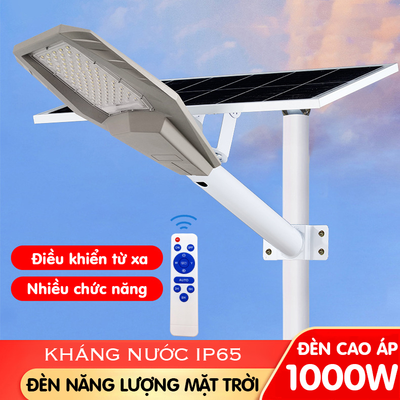 Đèn năng lượng mặt trời 1000w- cao áp MJ- XJ801, chống nước IP, hiệu suất ánh sáng tăng 20%- K1551