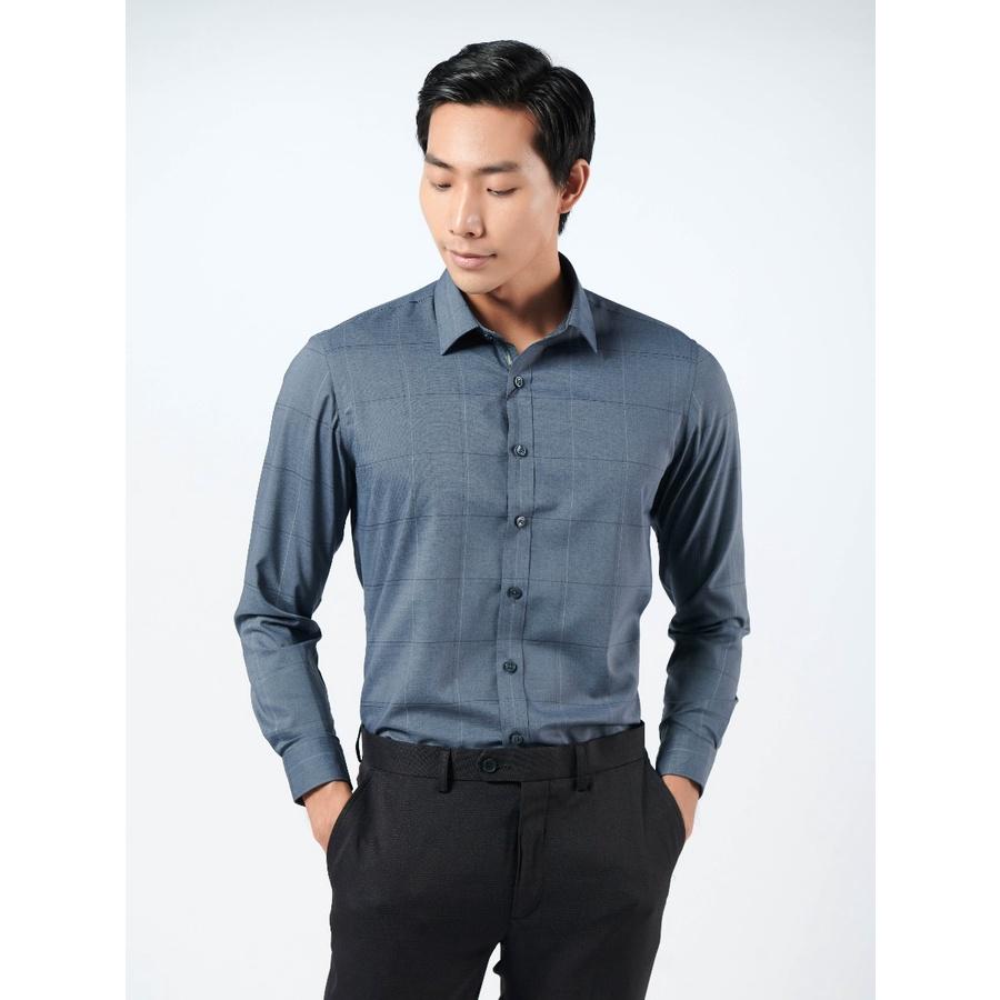 Áo Sơ mi Owen nam dài tay dáng Slimfit sợi Sồi mềm mịn mát Mã AS220796D