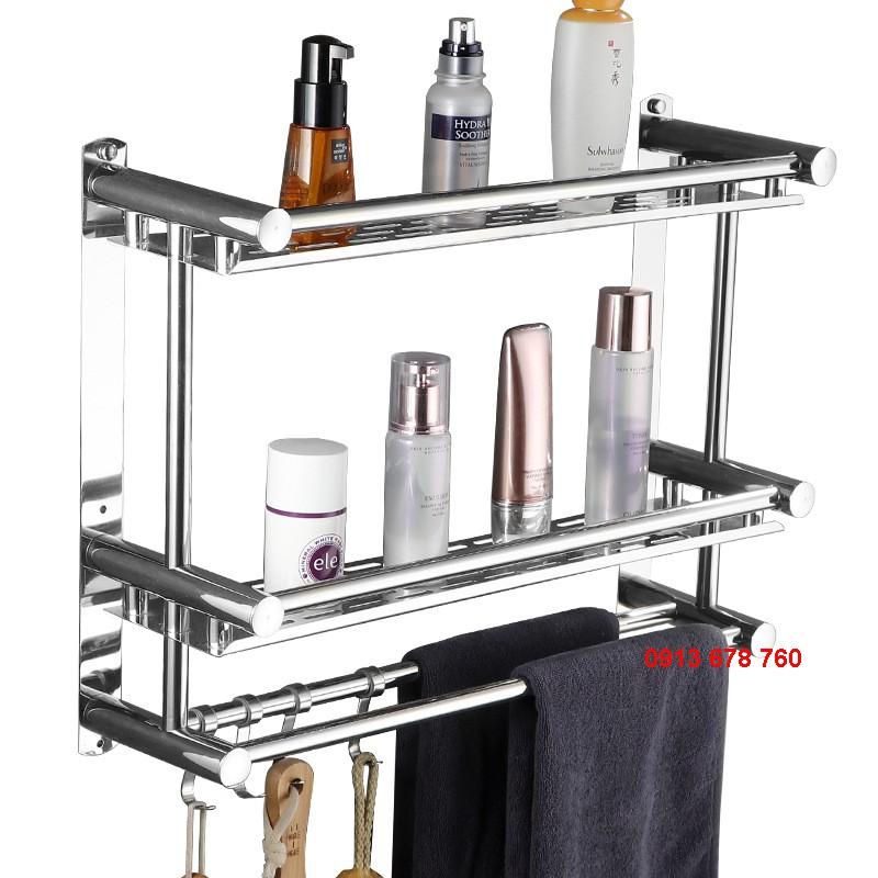 Kệ Inox nhà tắm kệ treo khăn nhà tắm bằng chất liệu Inox