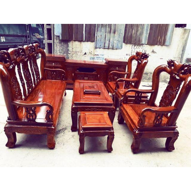 Bộ bàn ghế gỗ xà cừ