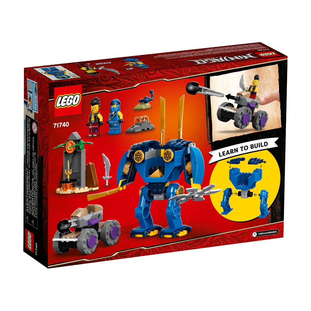 LEGO NINJAGO 71740 Chiến Giáp Sấm Sét Của Jay (106 chi tiết)