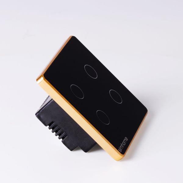 Công tắc cảm ứng Zigbee SimHome S3 – Tiêu chuẩn – 4 nút