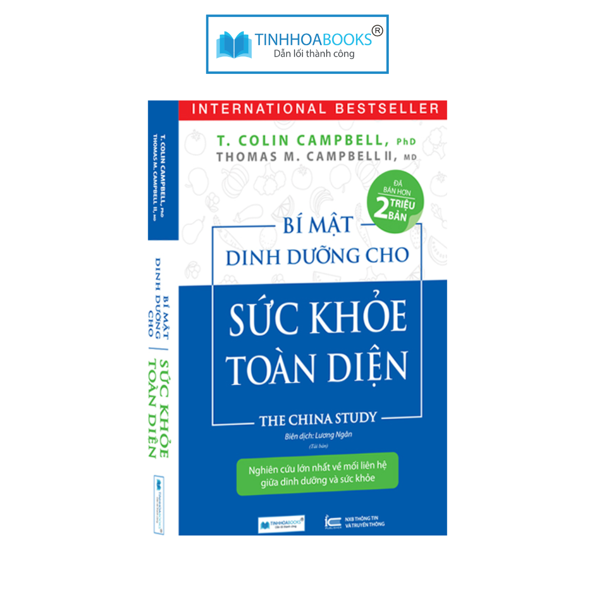 (Tái bản 2025) Sách Sức Khoẻ Toàn Diện - The China Study