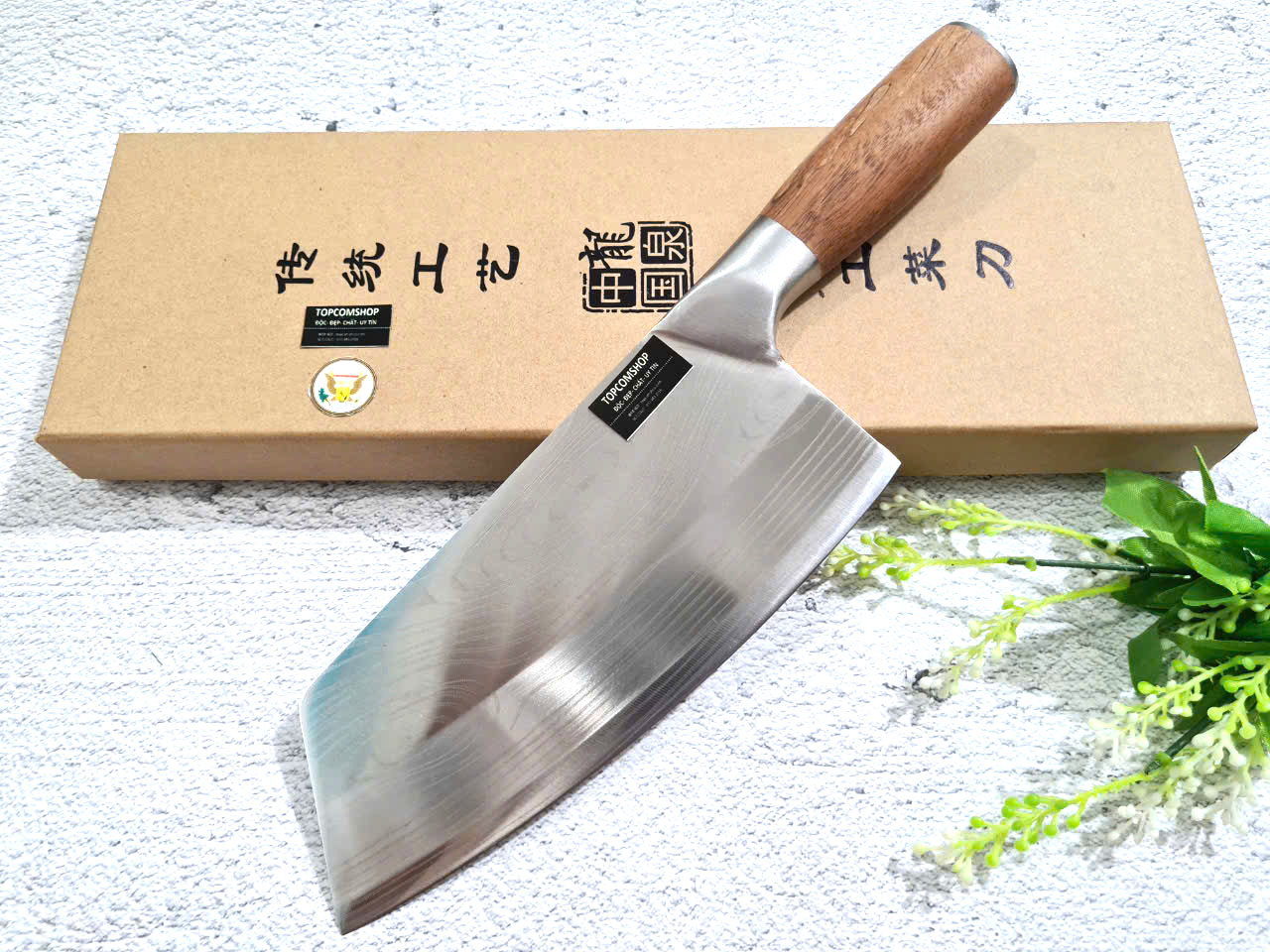 DAO - DAO BẾP NHẬT BẢN SANTOKU MÃ DT124 nt topcomshop vn