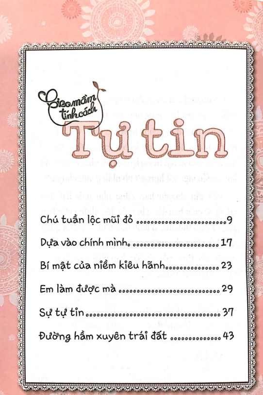 Gieo Mầm Tính Cách – Tự Tin ( Tái Bản )
