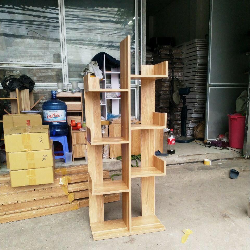 Kệ sách gỗ xương rồng GD163