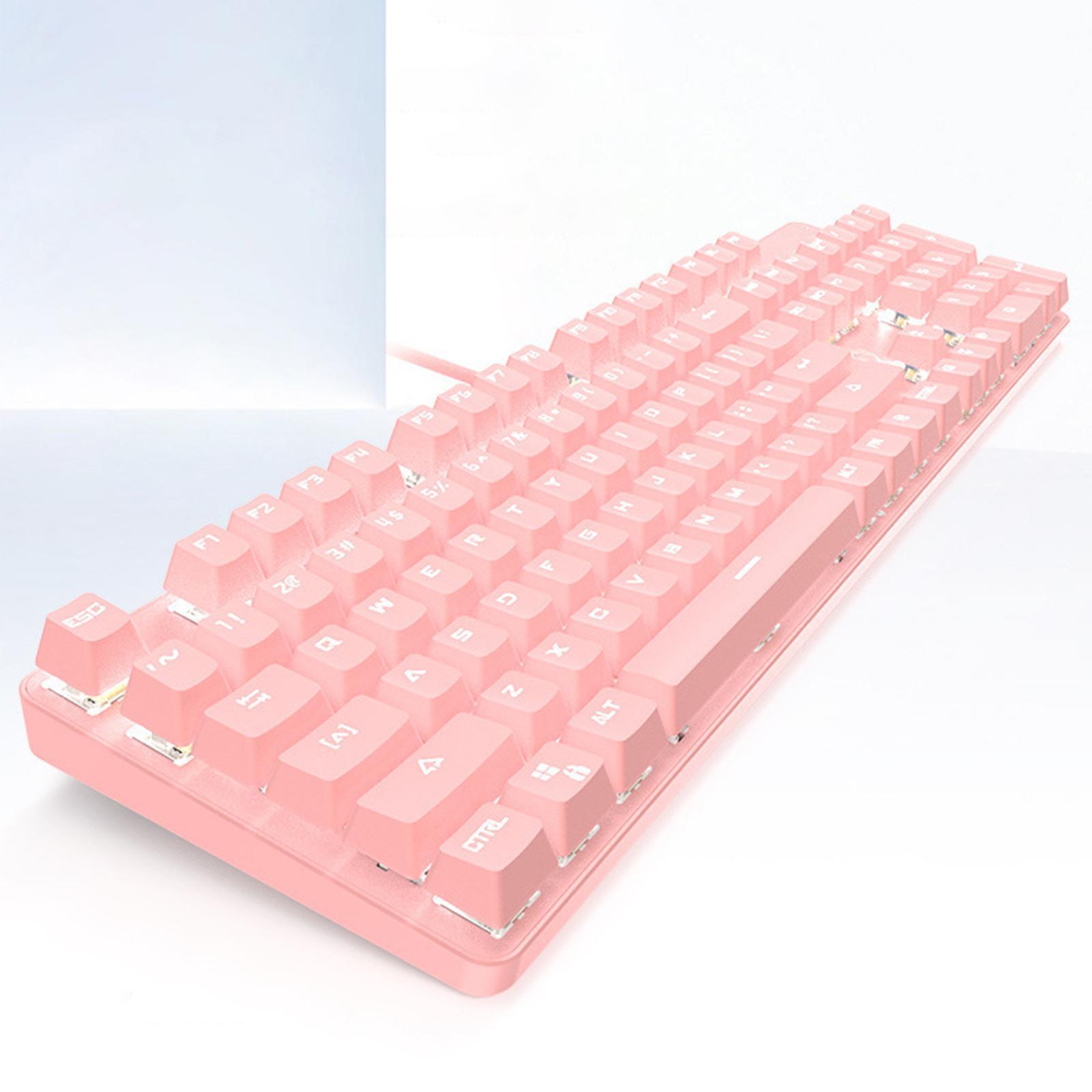 Professional 104 Keys Keyboard, LED Gaming Keyboards Backlit Gaming Keyboard for PC Computer Gamer