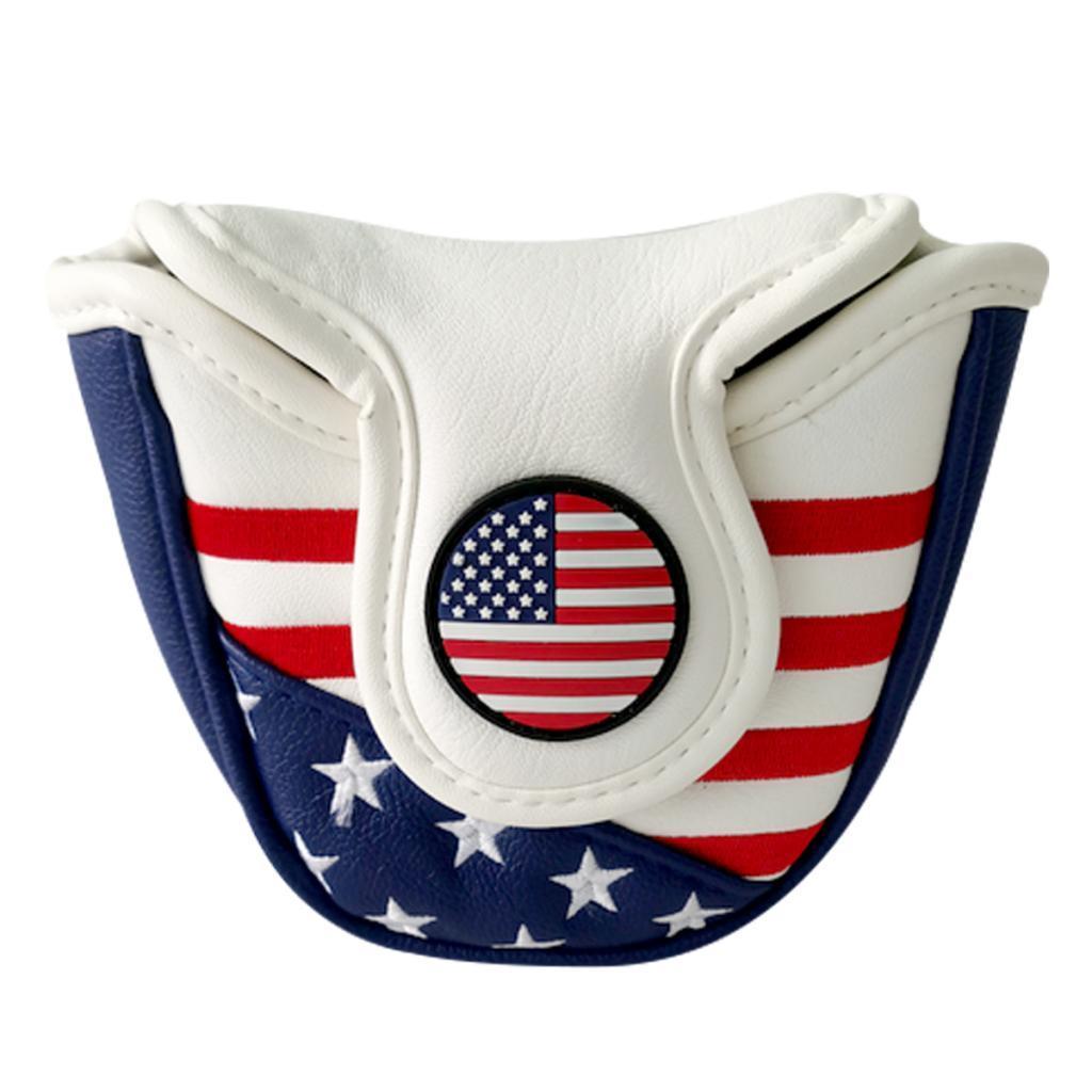 2x Waterproof Golf Putters Headcover Bag Cover Golf Club Head Cover Headcover