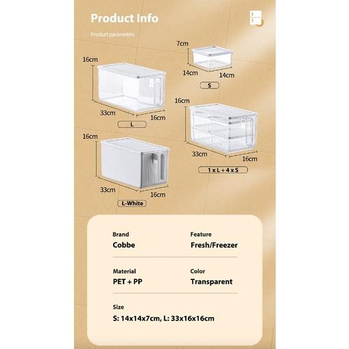 Hộp đựng bảo quản thức ăn để tủ lạnh Fresh Food SealingBox ️ FREESHIP ️