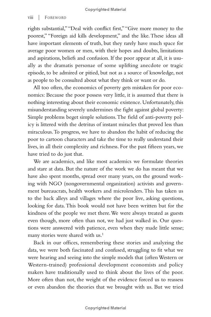 Sách ngoại văn: Poor Economics