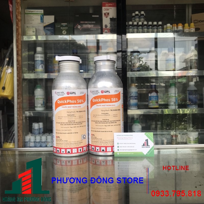 Thuốc khử trùng kho hiệu quả Quickphos56%