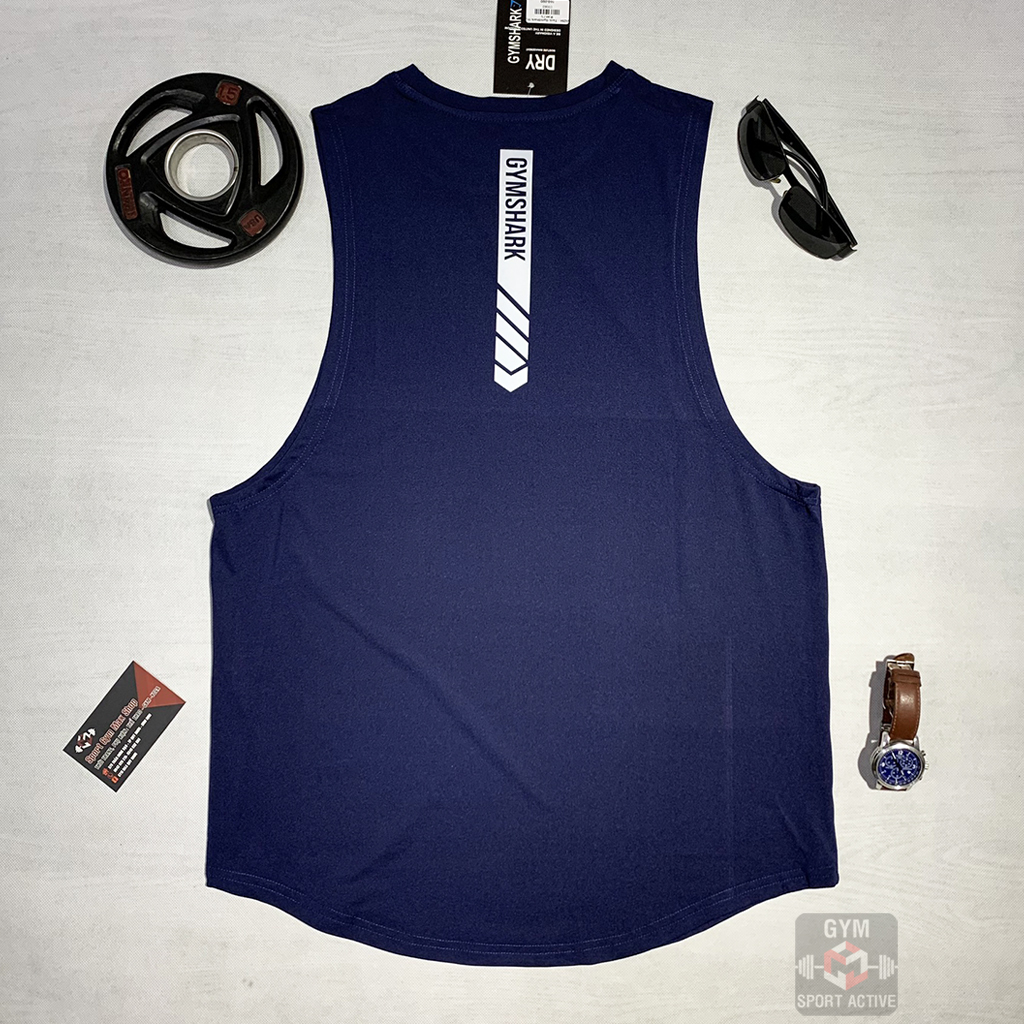 Áo tank top nam thể thao ba lỗ tập gym thoáng mát chất thun lạnh 4 chiều tank Gymshark