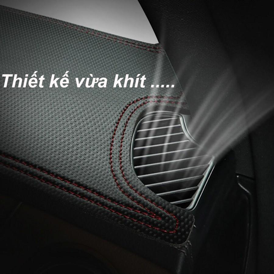 Thảm Taplo Da Vân Carbon Xe Toyota WIGO 2018 2019 2020
