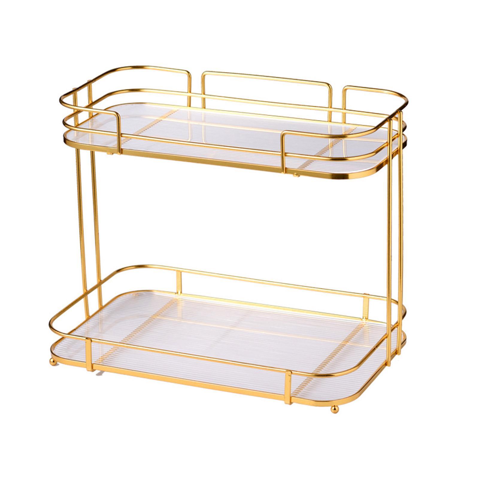 Countertop Organizer Multifunction Storage Shelf for Office Kitchen Tabletop