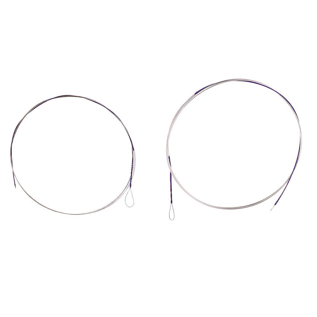 2 Pcs Replacement Erhu Strings for Chinese Traditional Musical Instrument